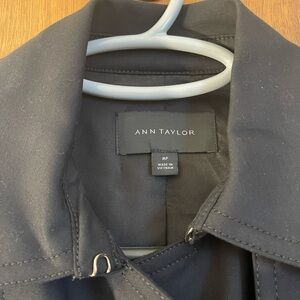 Ann Taylor Black Trench